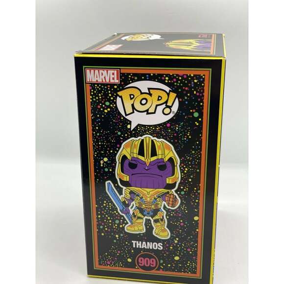 Funko Pop Thanos Black Light Target Avengers Endgame 909 - Picture 2 of 3